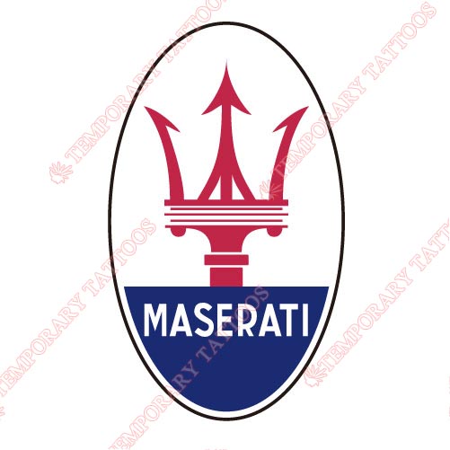 Maserati Customize Temporary Tattoos Stickers NO.2066